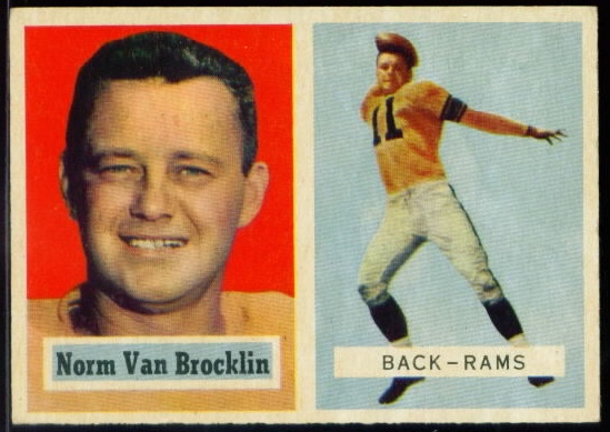 22 Norm Van Brocklin